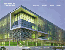 Tablet Screenshot of ferrerarquitectos.com